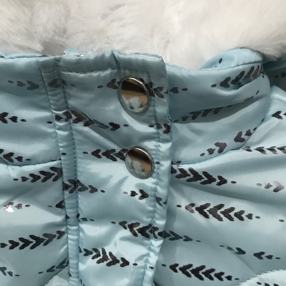 ❄NWT Young Hearts Girl’s Warm Plush Winter Coat - Picture 4 of 10